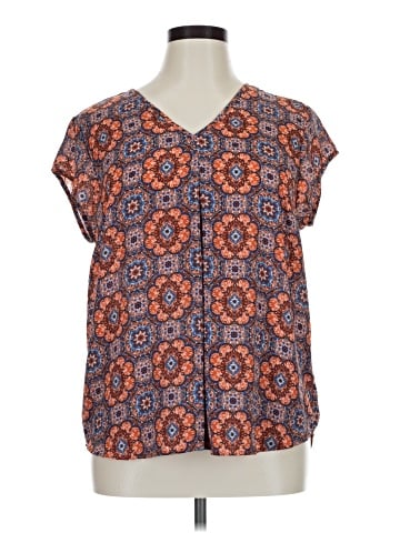DR2 Short Sleeve Blouse (view 1)