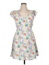 Altar'd State 100% Polyester Floral White Casual Dress Size XL - photo 1