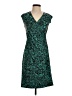 Chaps Paisley Teal Cocktail Dress Size S - photo 1