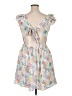 Altar'd State 100% Polyester Floral White Casual Dress Size XL - photo 2