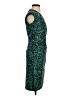 Chaps Paisley Teal Cocktail Dress Size S - photo 4