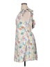 Altar'd State 100% Polyester Floral White Casual Dress Size XL - photo 5