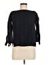 Bailey 44 100% Cotton Black Long Sleeve Blouse Size M - photo 1