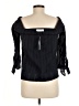 Bailey 44 100% Cotton Black Long Sleeve Blouse Size M - photo 2