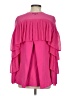 Prabal Gurung 100% Polyester Pink 3/4 Sleeve Blouse Size 4 - photo 2