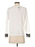 Joan Vass 100% Cotton Animal Print White Sweatshirt Size 4 Petite (0) - photo 2
