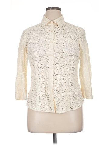 Van Heusen 3/4 Sleeve Button-Down Shirt (view 1)