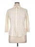 Van Heusen Ivory 3/4 Sleeve Button-Down Shirt Size XL - photo 1