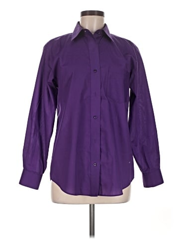 Foxcroft Long Sleeve Button-Down Shirt (view 1)