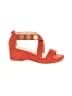 Sacha London Color Block Orange Wedges Size 7 1/2 - photo 1