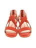 Sacha London Color Block Orange Wedges Size 7 1/2 - photo 2