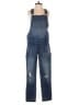 Indigo Blue Blue Overalls Size Sm Maternity - photo 1