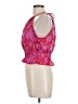 Paper Crane 100% Polyester Pink Sleeveless Blouse Size L - photo 5