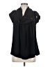 Odille 100% Silk Black Romper Size 6 - photo 1
