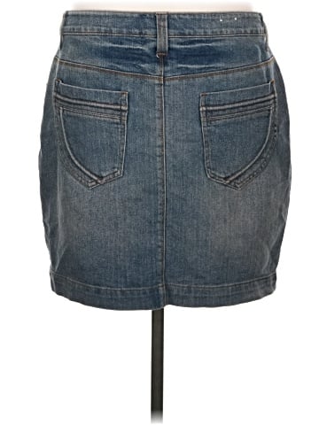 Blue Epic Denim Skirt (view 2)