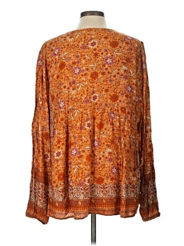 Easel Long Sleeve Blouse (view 2)