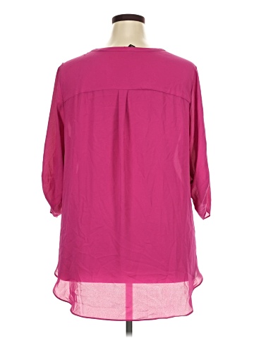 Worthington 3/4 Sleeve Blouse (view 2)