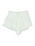 Aqua 100% Rayon White Shorts Size S - photo 1