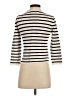 Theory Stripes Ivory Turtleneck Sweater Size S (estimated) - photo 2