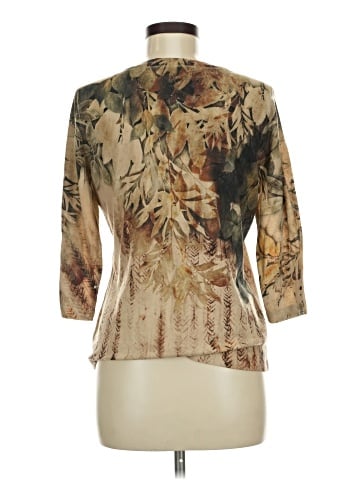 Christopher & Banks 3/4 Sleeve T-Shirt (view 2)