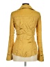 Cache Gold Long Sleeve Silk Top Size M - photo 2