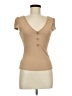 Shein Tan Short Sleeve Top Size M - photo 1