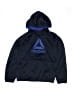 Reebok 100% Polyester Blue Pullover Hoodie Size 14 - 16 - photo 1