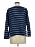 The Nines by Hatch 100% Cotton Stripes Blue Pullover Sweater Size Med Maternity - photo 2