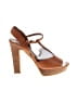See By Chloé 100% Leather Brown Heels Size EU 37 1/2 - photo 1