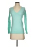J.Crew Factory Store 100% Cotton Teal Pullover Sweater Size XXS - photo 1
