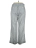 Athleta 100% Linen Chevron-herringbone Gray Linen Pants Size 14 - photo 2