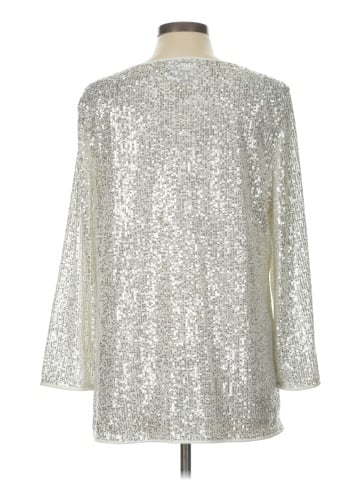 JM Collection Long Sleeve Blouse (view 2)