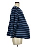 The Nines by Hatch 100% Cotton Stripes Blue Pullover Sweater Size Med Maternity - photo 4