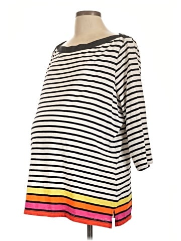 Liz Lange Maternity 3/4 Sleeve T-Shirt (view 1)