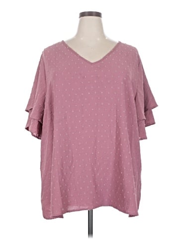 BLOOMCHIC Short Sleeve Top (view 1)