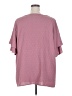 BLOOMCHIC 100% Polyester Pink Short Sleeve Top Size 26 - photo 2