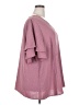 BLOOMCHIC 100% Polyester Pink Short Sleeve Top Size 26 - photo 4