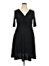 Gabby Skye Black Casual Dress Size 18 - photo 1