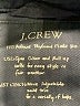 J.Crew 100% Cotton Solid Black Jacket Size M - photo 6