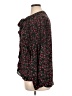 Harve Benard 100% Polyester Floral Black Long Sleeve Blouse Size XL - photo 5