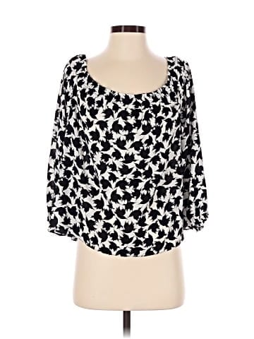 Trafaluc by Zara 3/4 Sleeve T-Shirt (view 1)