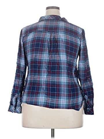 Kut from the Kloth Long Sleeve Button-Down Shirt (view 2)
