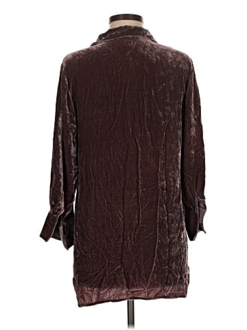 Sundance 3/4 Sleeve Silk Top (view 2)