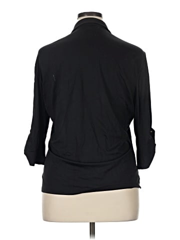 J. McLaughlin 3/4 Sleeve Button-Down Shirt (view 2)