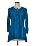 Reba 100% Cotton Blue 3/4 Sleeve Blouse Size M - photo 1