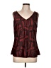 Anne Klein Red Sleeveless Blouse Size L - photo 1