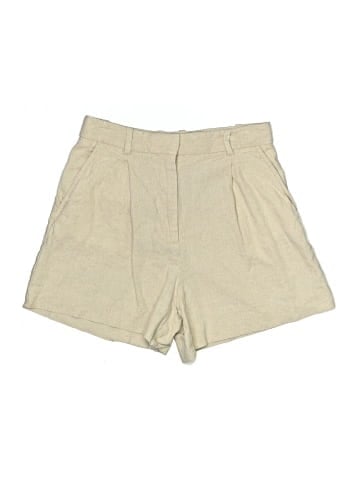 Zara Khaki Shorts (view 1)