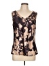Anne Klein Brown Sleeveless Blouse Size L - photo 1