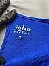 Soho Solid Blue Romper Size XL - photo 4