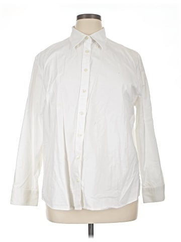 Lands' End Long Sleeve Button-Down Shirt (view 1)